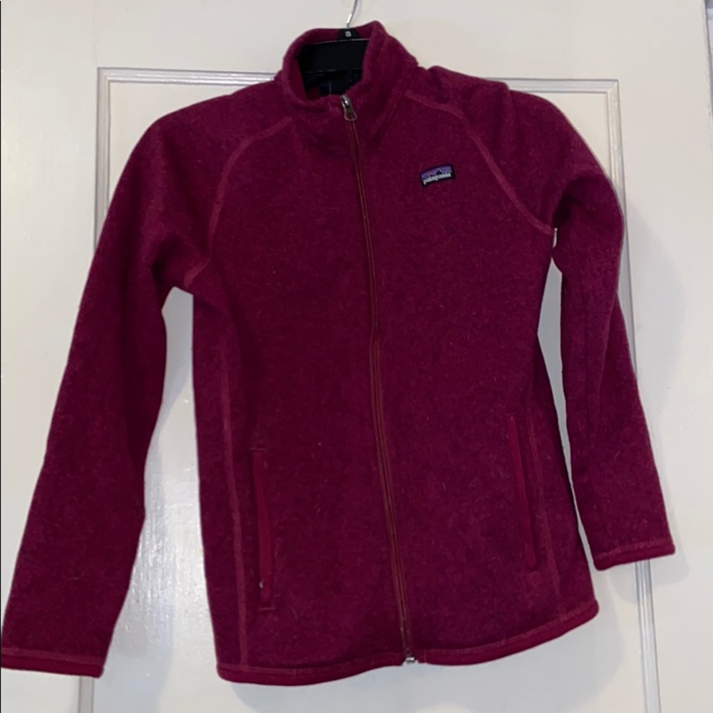 Maroon Patagonia fleece